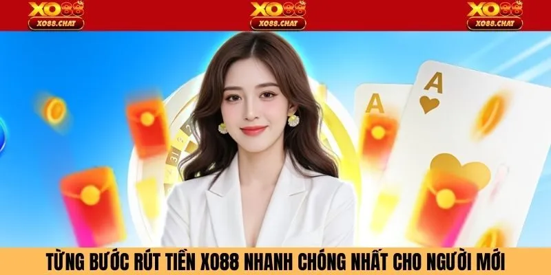 Từng bước rút tiền XO88 nhanh chóng nhất cho người mới